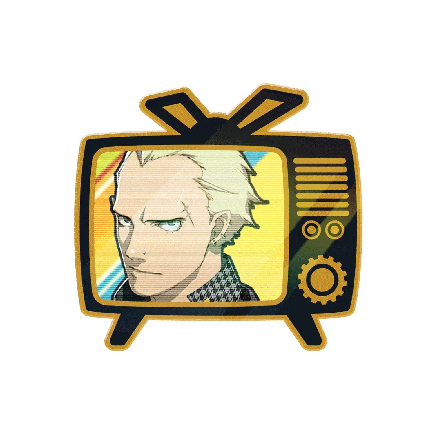 Persona 4 - Midnight Channel Lenticular Pins - Image 10