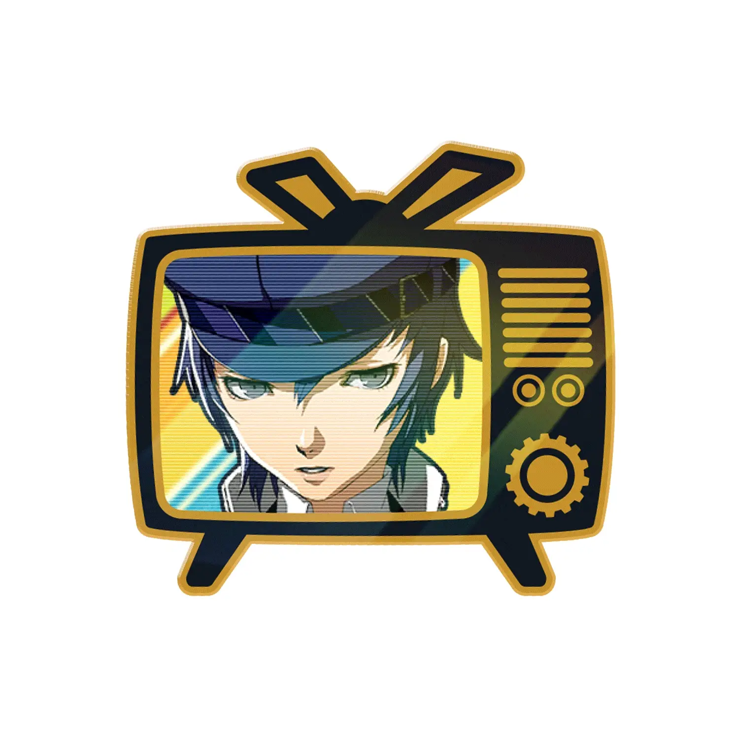 Persona 4 - Midnight Channel Lenticular Pins - Image 4